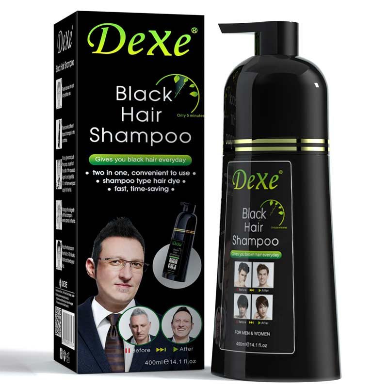 400 ml Dexe Black Hair shampoo
